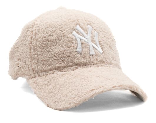 Kšiltovka New Era 9FORTY MLB Teddy New York Yankees Stone / White