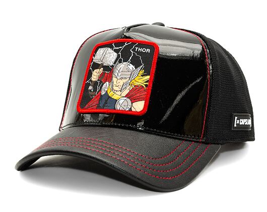 Kšiltovka Capslab Marvel Trucker - Thor - Stone Grey