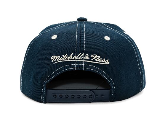 Kšiltovka Mitchell & Ness Contrast Natural Snapback Seattle Kraken Navy