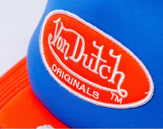 Kšiltovka Von Dutch Lund Foam Trucker - Blue/White