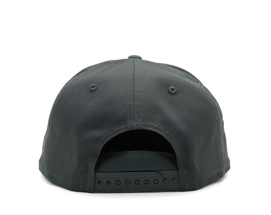 Kšiltovka New Era - 9FIFTY Chain Stitch - Manchester United FC - Grey Heather