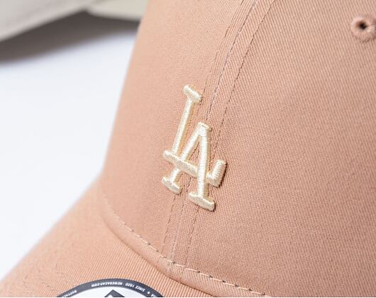 Kšiltovka New Era - 9FORTY Summer Washed - LA Dodgers - Camel / Off White