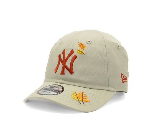 Dětská Kšiltovka New Era - 9FORTY Fall Icons - NY Yankees - Stone