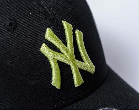 Dětská Kšiltovka New Era - 9FORTY League Essential - NY Yankees - Black / Neon Yellow