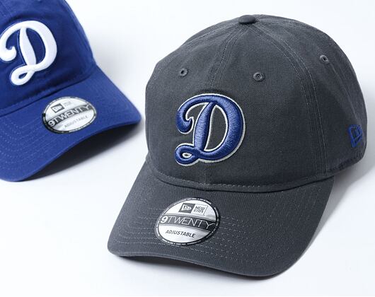 Kšiltovka New Era - 9TWENTY Classic Dad Cap - LA Dodgers - Grey Heather