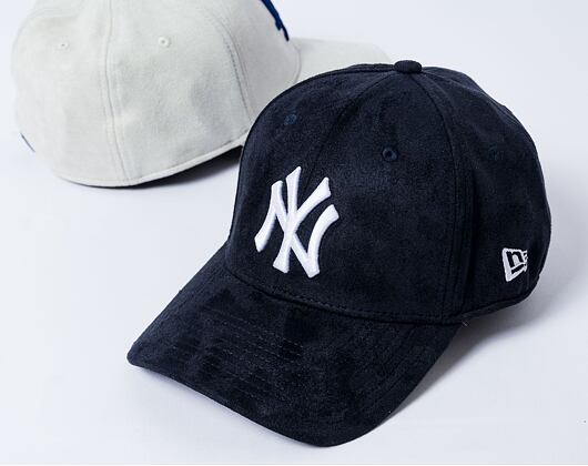 Kšiltovka New Era - 39THIRTY Faux Suede - NY Yankees - Navy