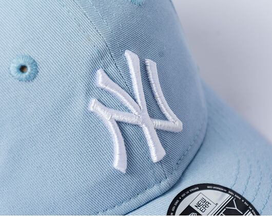 Dětská Kšiltovka New Era - 9FORTY Infant League Essential - NY Yankees - Pastel Blue / White