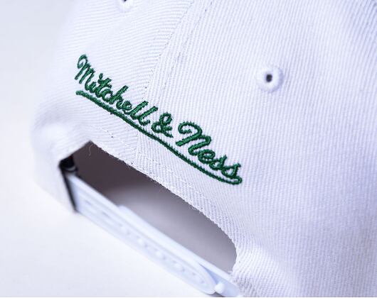 Kšiltovka Mitchell & Ness Branded Comfy Core Stretch Snapback White-Green