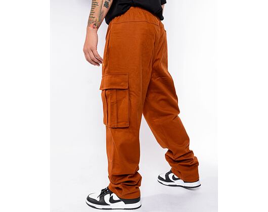 Kalhoty New Era - Cargo Pant - Brown / Black