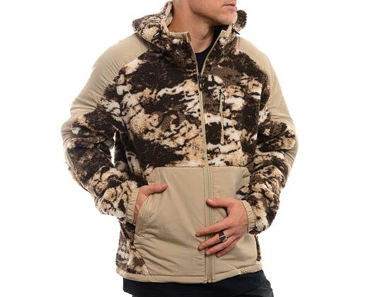 Bunda Oakley Caribou Full Zip Sherpa Tiger Camo Desert