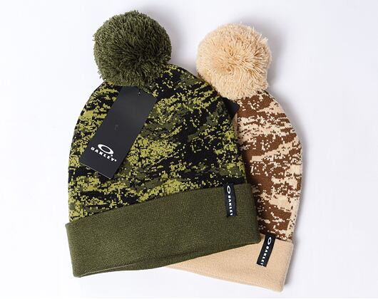 Kulich Oakley Printed Pom Beanie