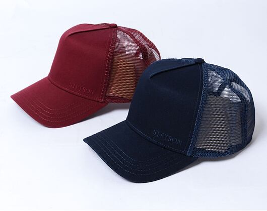 Kšiltovka Stetson Trucker Cap Cotton Navy/Gunmetal