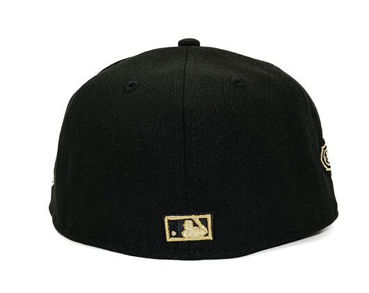 Kšiltovka New Era - 59FIFTY MLB Coops Metallic - Chicago White Sox - Black / Gold