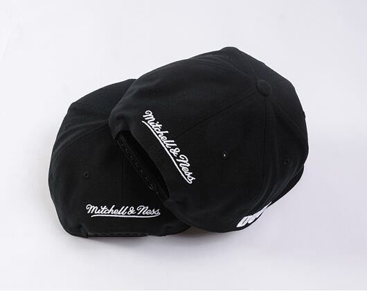 Kšiltovka Mitchell & Ness - Evergreen Black White Snapback Vntg - Anaheim Ducks - Black