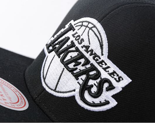 Kšiltovka Mitchell & Ness - Evergreen Black/White Snapback - Los Angeles Lakers - Black