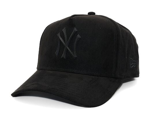 Kšiltovka New Era - 9FORTY A-Frame MLB Faux Suede - NY Yankees - Black