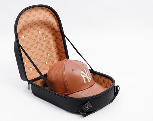 Kšiltovka New Era - 9FORTY MLB Leather - NY Yankees - Brown / White