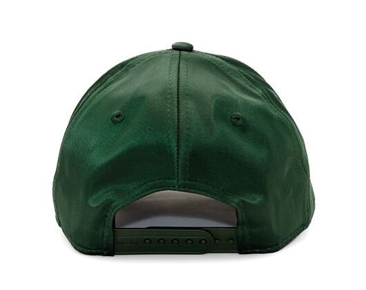 Dámská Kšiltovka New Era - MLB Satin 9FORTY - Oakland Athletics - Dark Green