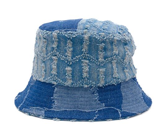 Klobouk Kangol - Denim Mashup Bucket - Medium Blue