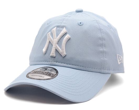 Kšiltovka New Era - MLB Essential 9TWENTY - NY Yankees - Pastel Blue / White