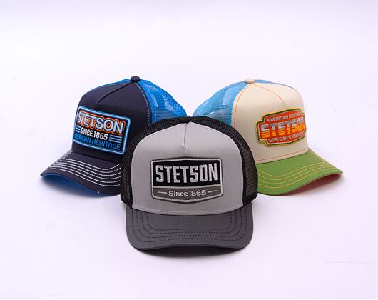 Dětská Kšiltovka Stetson - Trucker Cap Gasoline - 31