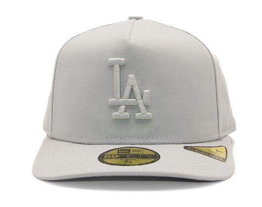 Kšiltovka New Era - MLB Color Pack 59FIFTY A-Frame - LA Dodgers - Silver Grey