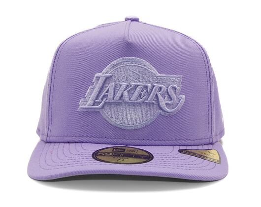 Kšiltovka New Era - NBA Color Pack 59FIFTY A-Frame - LA Lakers - Purple