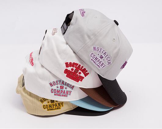 Kšiltovka Mitchell & Ness - Nostalgia Pro Crown - Sand/Baby Blue