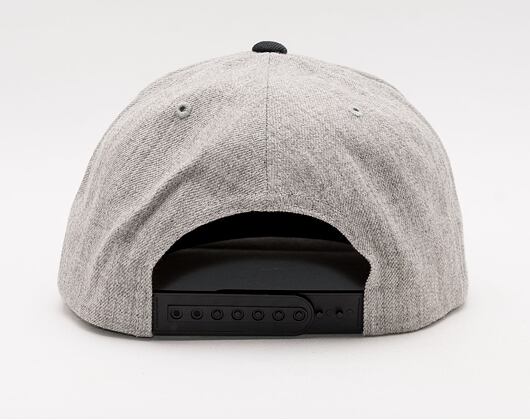 Kšiltovka Brixton Oath III Snapback Light Heather Grey/Black