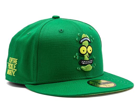 Kšiltovka New Era 59FIFTY Rick and Morty New Olive