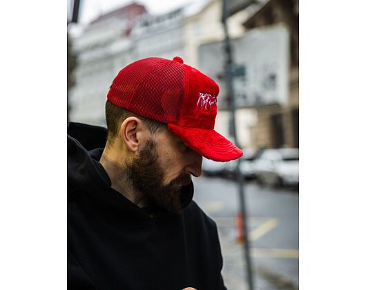 Kšiltovka Reflection Luxury Fuzzy Trucker Supreme Red