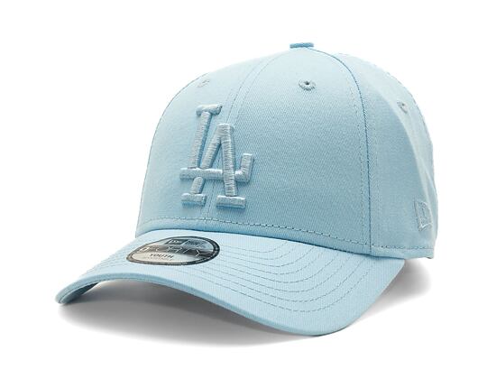 Dětská kšiltovka New Era 9FORTY Kids MLB League Essential Los Angeles Dodgers - Pastel Blue