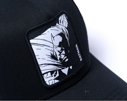 Dětská Kšiltovka Capslab DC Comics Trucker - Batman Trucker Black & White - Black / White