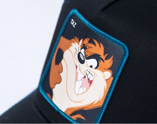 Kšiltovka Capslab Looney Tunes Trucker - Taz - Black / Night Blue