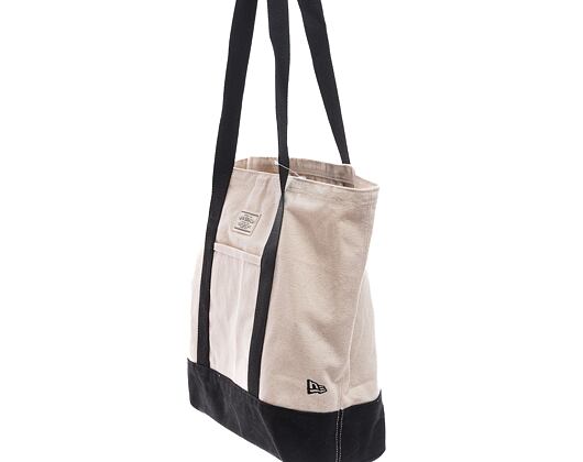 Taška New Era - Premium Tote Bag - Off White / Black