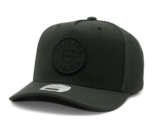 Kšiltovka Brixton Crest C MP Snapback - Pigment Black