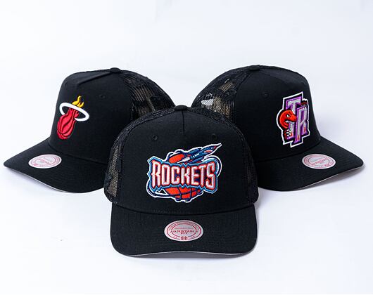 Kšiltovka NBA Monogram Trucker Hwc Houston Rockets Black