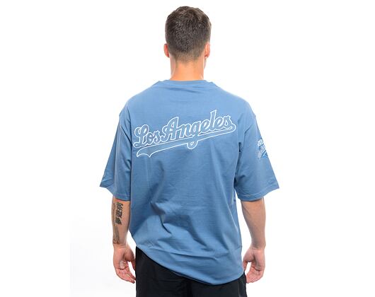 Triko New Era MLB World Series Back Print Oversized Tee Los Angeles Dodgers - Uniform Blue / Pastel