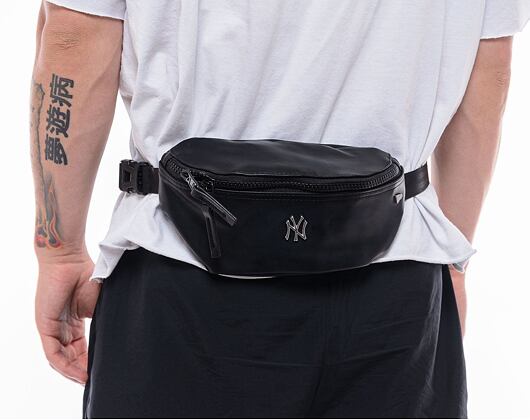 Ledvinka New Era MLB Faux Leather Mini Waist Bag New York Yankees - Black