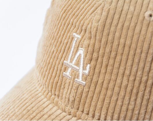 Kšiltovka New Era - 9TWENTY Cord - LA Dodgers - Beige