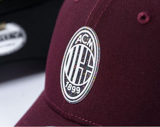 Kšiltovka New Era - 9FORTY Repreve Fleck Crest AC Milan - Maroon