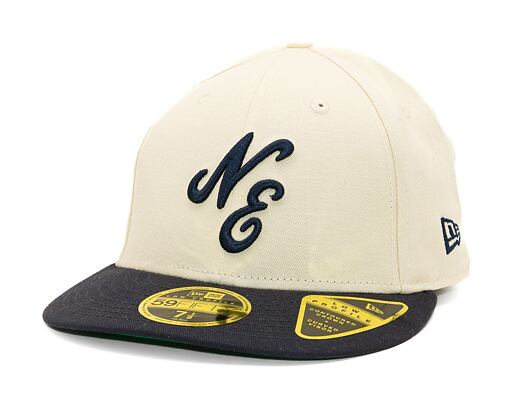 Kšiltovka New Era - 59FIFTY Low Profile Branded Script - Beige