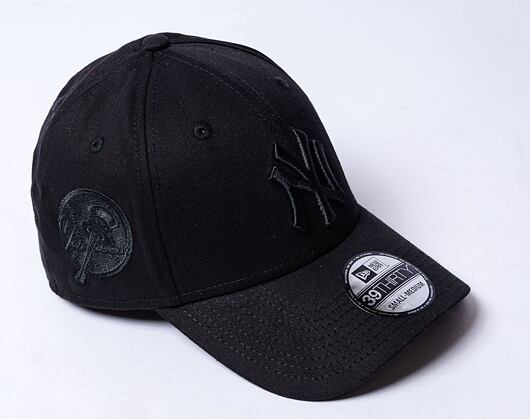 Kšiltovka New Era - 39THIRTY Monochrome - NY Yankees - Black