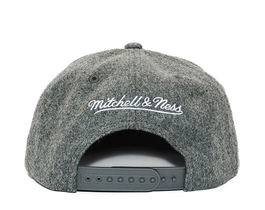 Kšiltovka Mitchell & Ness Branded Box Logo Wool Snapback Grey