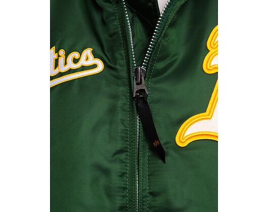 Bunda New Era - MLB × Alpha Industries - Oakland Athletics