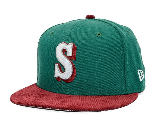 Kšiltovka New Era - 59FIFTY MLB Contrast Cord - Seattle Mariners - Green