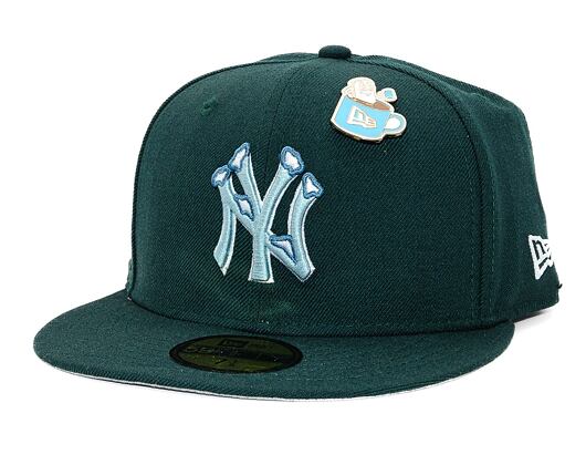 Kšiltovka New Era - 59FIFTY "Wintertime Pin" - NY Yankees - Green