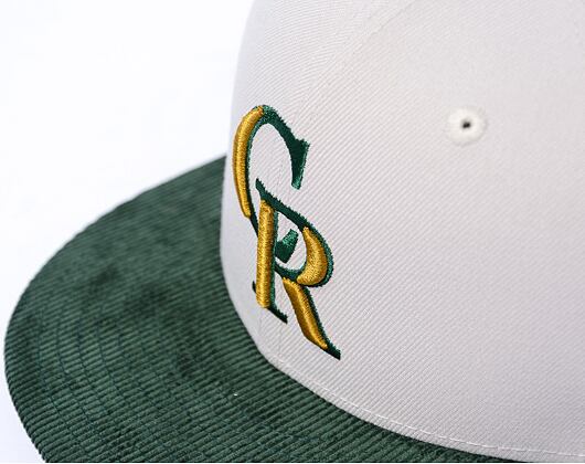 Kšiltovka New Era - 59FIFTY MLB Contrast Cord - Colorado Rockies - Stone / Green