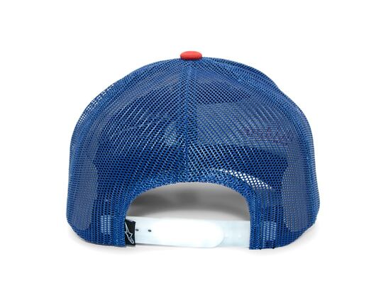 Kšiltovka Alpinestars - Dunker Trucker - White/Red/Blue