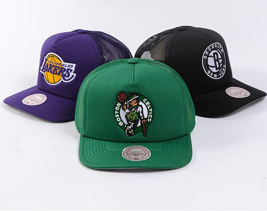 Kšiltovka Mitchell & Ness - Evergreen Trucker - Boston Celtics - Green